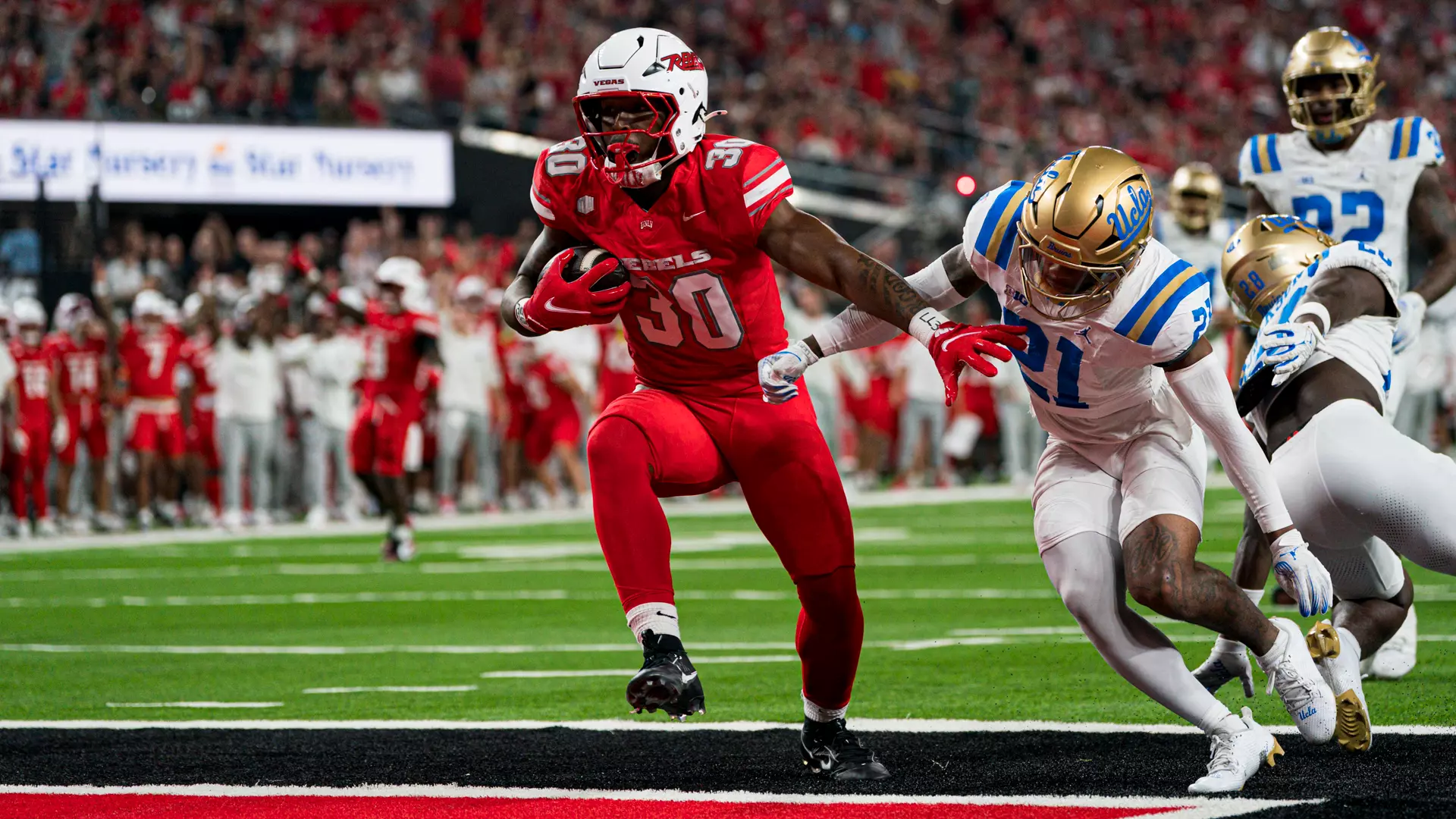 Rolling Rebels Post Big Win Over Big Ten Bruins