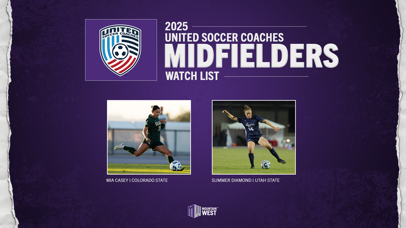 Two MW Midfielders Named to United Soccer Coaches 2025 Watch List