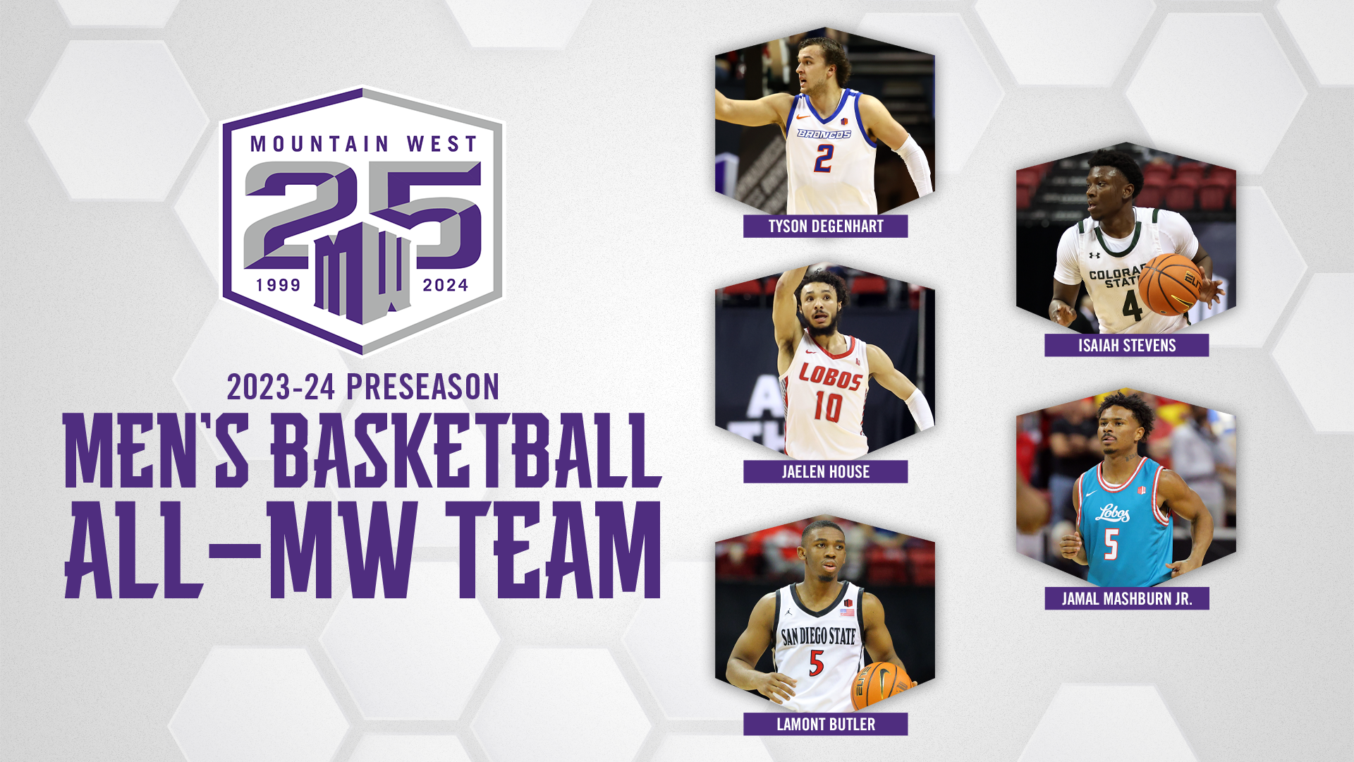 Mountain West Announces 2023-24 Preseason Men's Basketball All-Conference Team