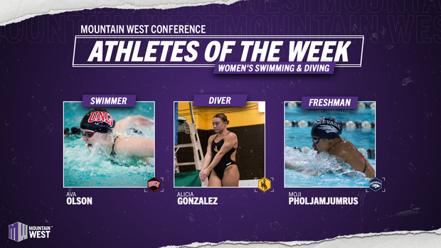 Mountain West Women's Swimming & Diving Athletes of the Week - Oct. 7