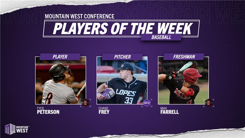 MW Baseball Players of the Week - April 6