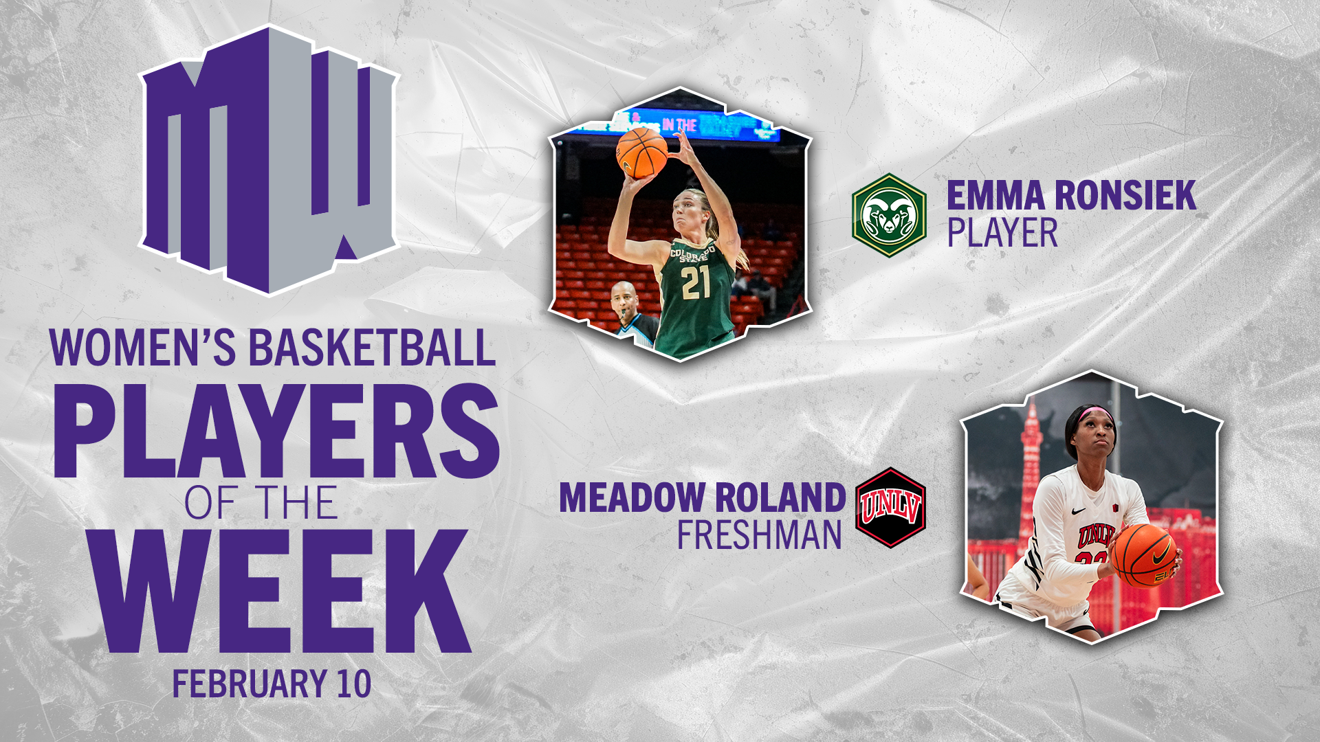 MW Women's Basketball Players of the Week - Feb. 10