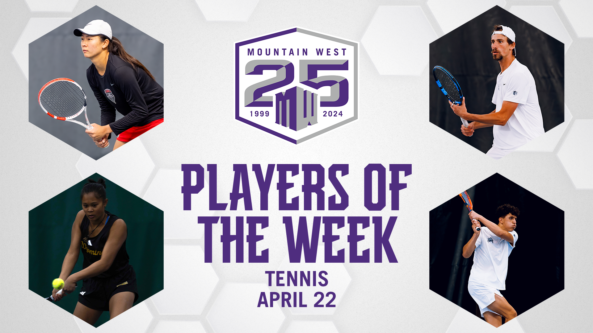 Mountain West Tennis Players of the Week - April 22