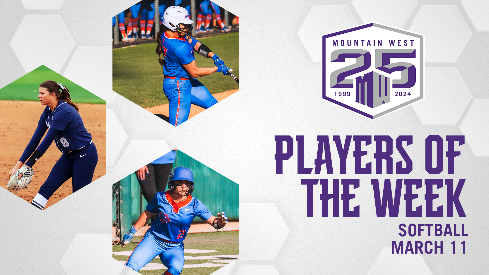 MW Softball Players of the Week - March 11