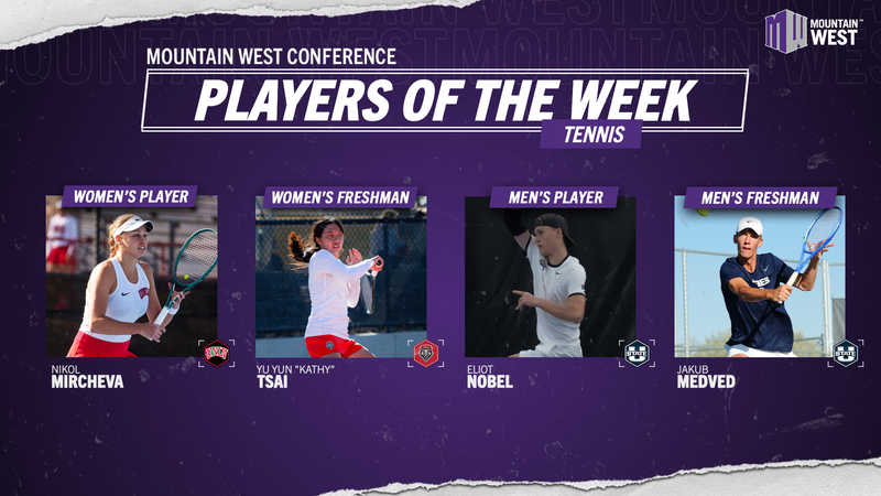 MW Tennis Players of the Week - Feb. 4