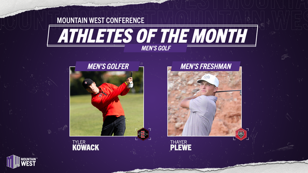 Mountain West Men's Golfers of the Month