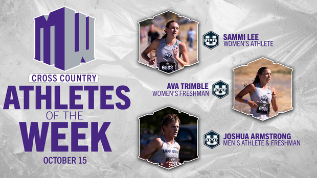 Mountain West Cross Country Athletes of the Week - Oct. 15