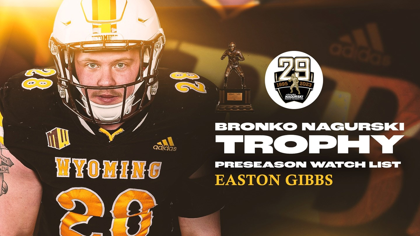 Easton Gibbs Selected to the 2023 Bronko Nagurski Trophy Watch List
