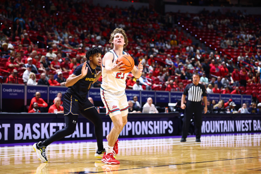 No. 11 San Jose State runs out of gas as No. 3 New Mexico runs away with MW quarterfinal