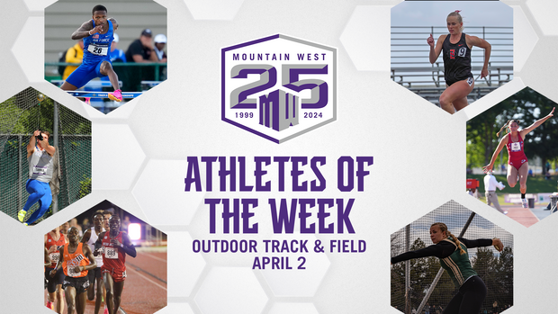 MW Outdoor Track & Field Athletes of the Week - April 2