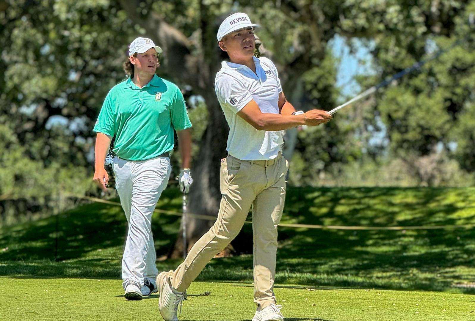 Dimayuga in Contention After Round One of Stanford Regional