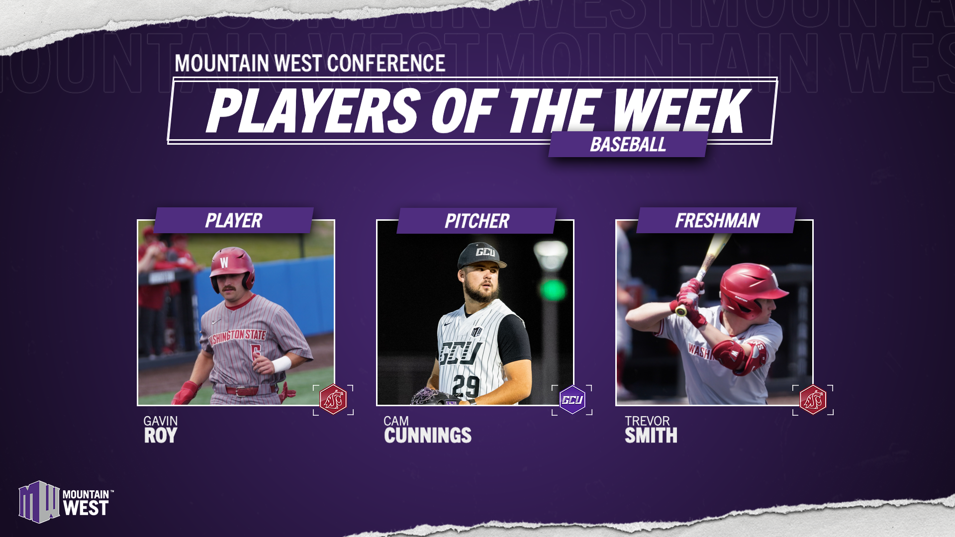 Mountain West Baseball Players of the Week - May 11