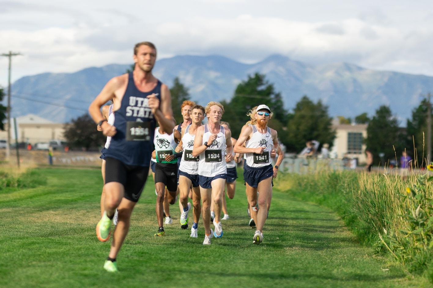 Junior Wyatt Evans Leads Utah State Men to First-Place Finish at Utah Open