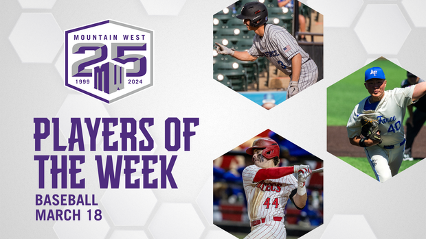 Mountain West Baseball Players of the Week - March 18