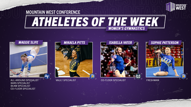 Mountain West Gymnastics Athletes of the Week - Jan. 13