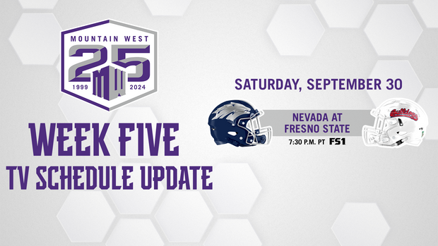 Nevada at Fresno State to air on FS1 at 7:30 p.m. PT