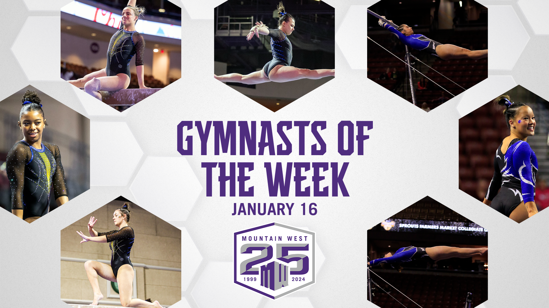 MW Gymnasts of the Week - Jan. 16
