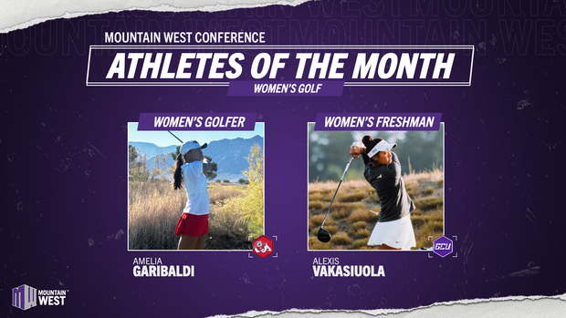 Mountain West Women's Golfers of the Month