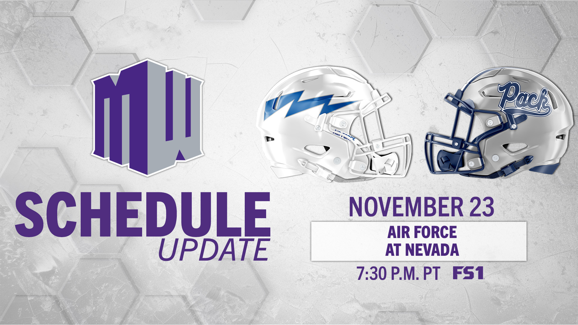 Air Force at Nevada to air on FS1 on Nov. 23