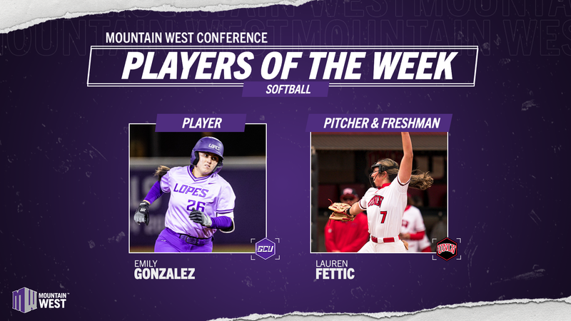 Mountain West Softball Players of the Week - Feb. 23