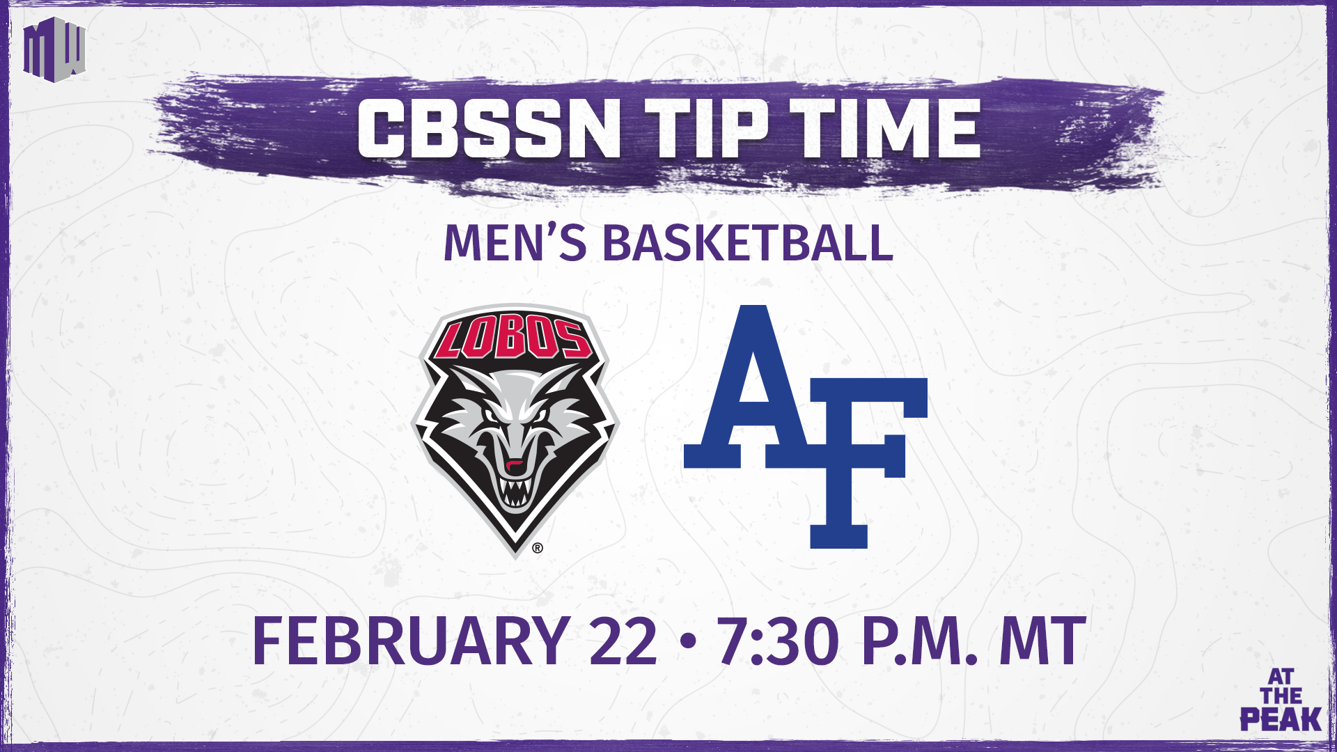 CBS Sports Network Picks Up New Mexico at Air Force Men's Basketball Game