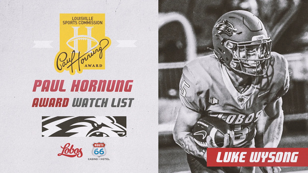 Wysong Named to Hornung Watch List Again