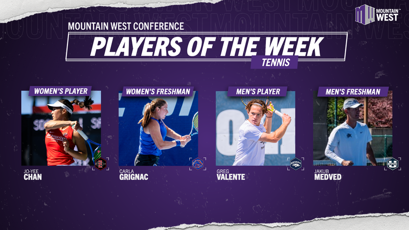 MW Tennis Players of the Week - April 20