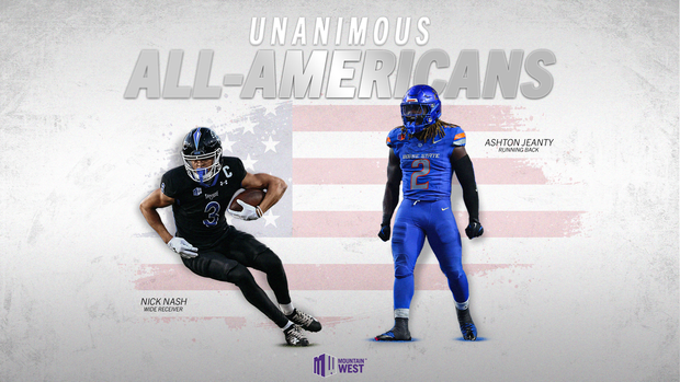 Jeanty, Nash Claim Unanimous All-America Honors