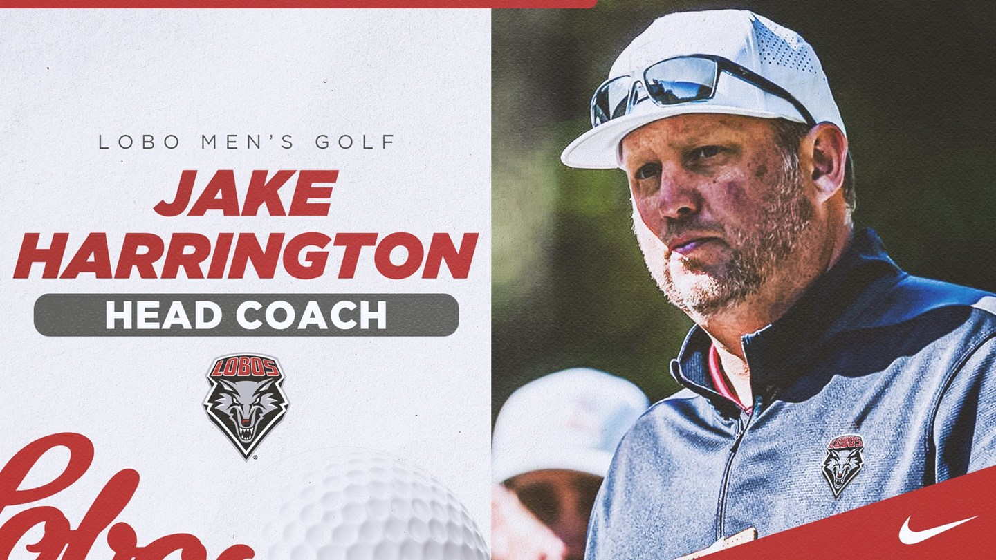 Jake Harrington Named Head Coach of Lobo Men’s Golf
