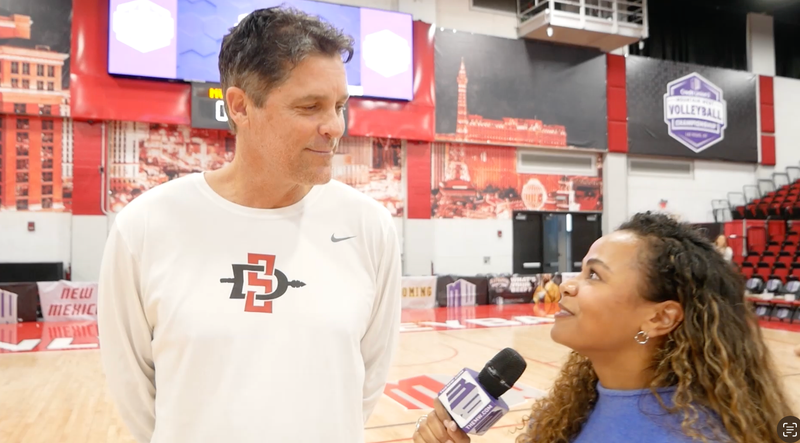 Talking MW Volleyball Championship with San Diego State's Brent Hilliard