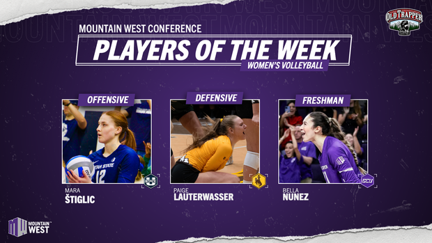 Old Trapper Mountain West Women's Volleyball Players of the Week - Nov. 3