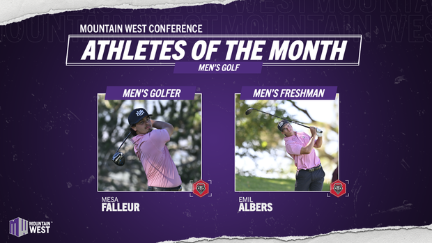 Mountain West Men's Golfers of the Month