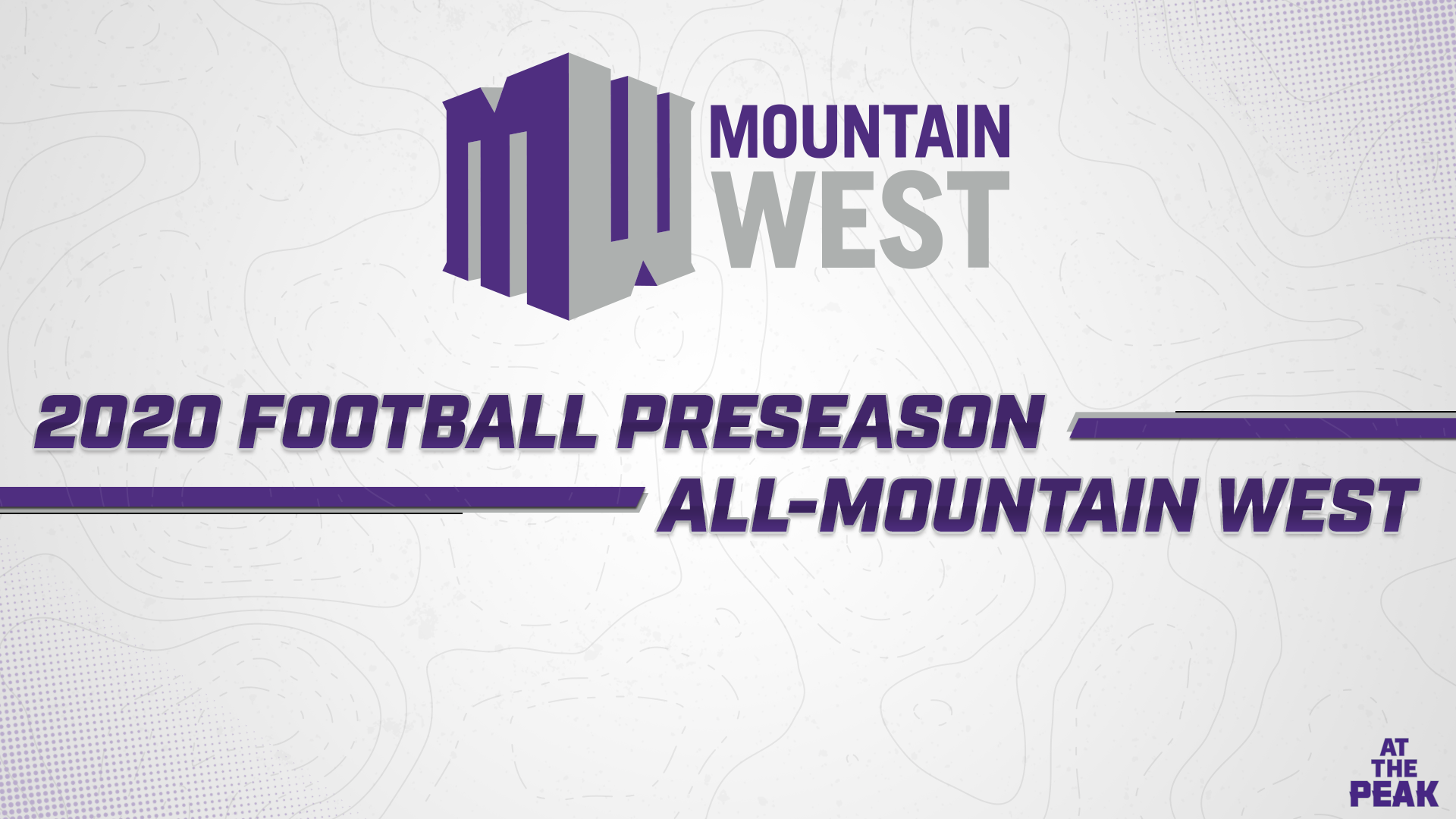 2020 Mountain West Football Preseason All-Conference Team