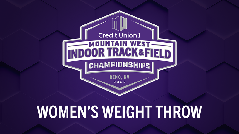 Indoor Track & Field Championships: Women's Weight Throw 2/27/26