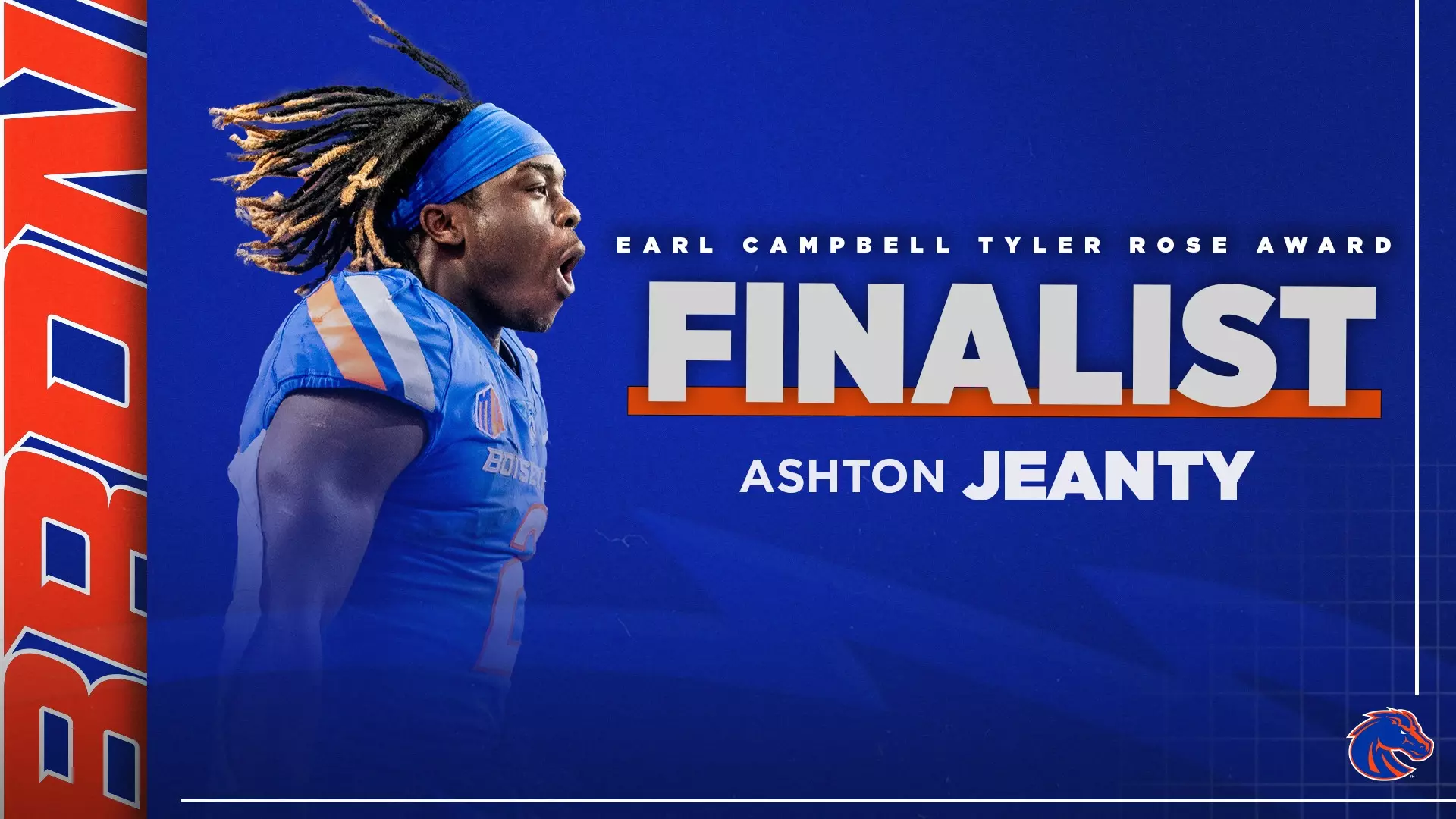 Jeanty Named Finalist for Earl Campbell Tyler Rose Award