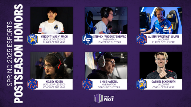 Mountain West Announces Spring 2025 ESports Postseason Honors