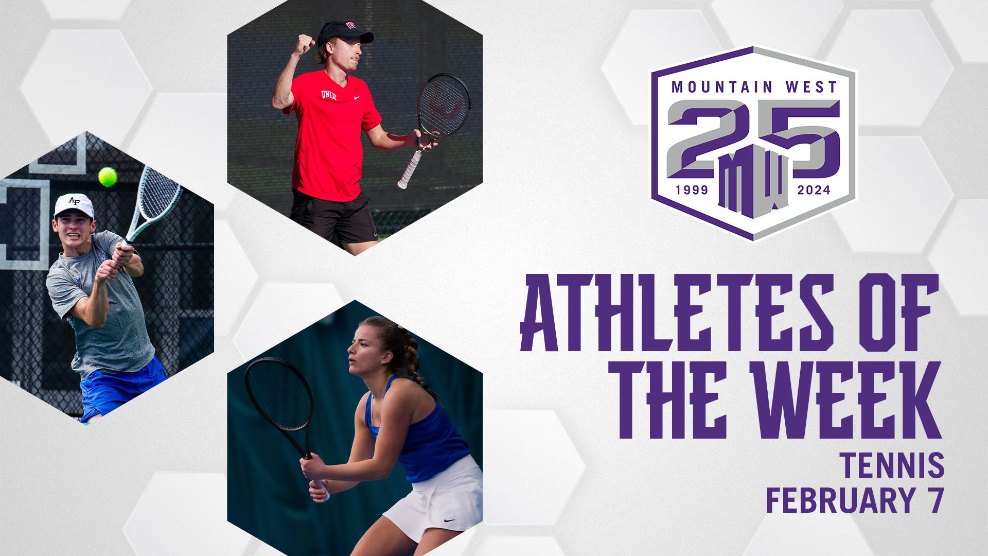 MW Tennis Players of the Week - Feb. 7