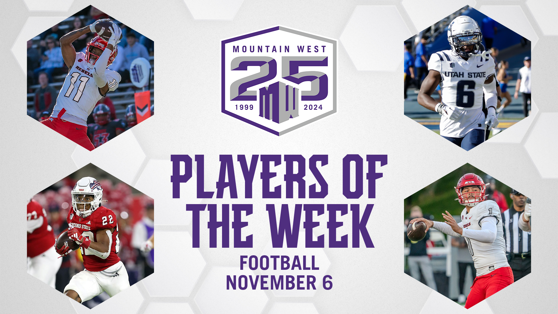 MW Football Players of the Week - Nov. 6