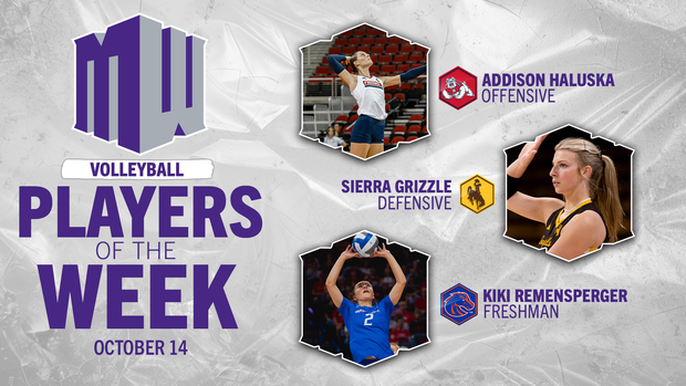 MW Volleyball Players of the Week - Oct. 14