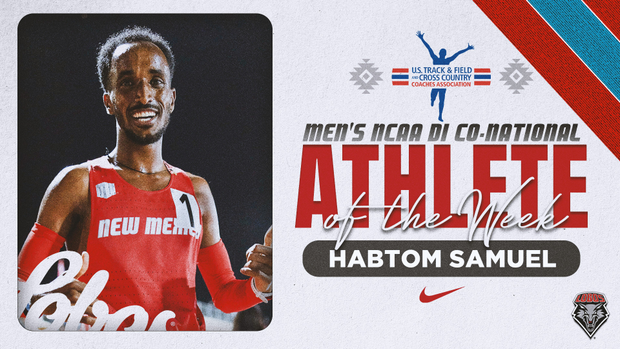 Habtom Samuel Named USTFCCCA Co-National Athlete of the Week
