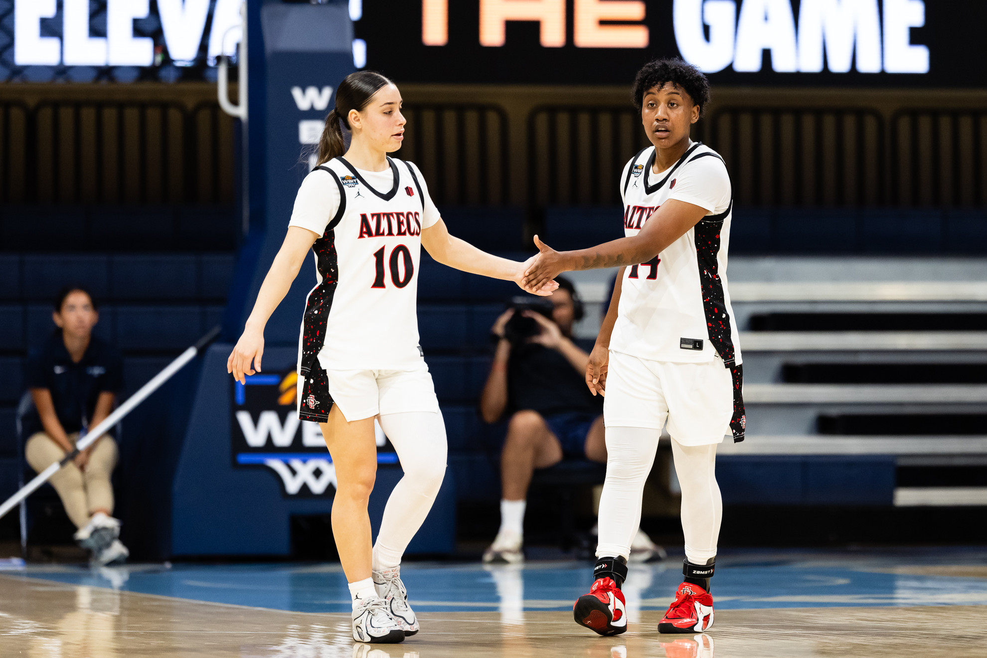 Aztecs Beat McNeese 56-41, Advance to WBIT Quarterfinals