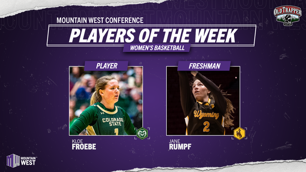 Old Trapper Mountain West Women's Basketball Players of the Week - March 2