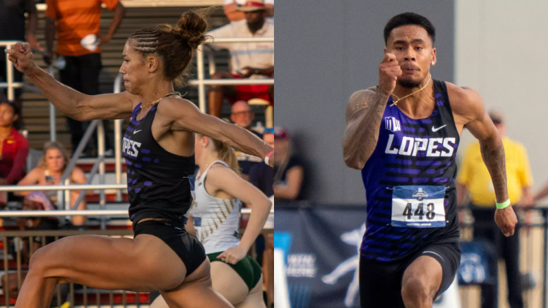 Burkett, Rosario qualify for NCAA Championships