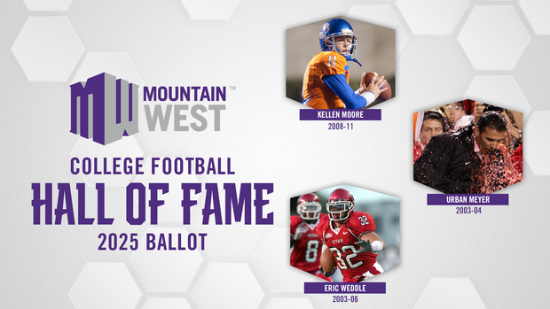 Moore, Weddle and Meyer on 2025 College Football Hall of Fame Ballot