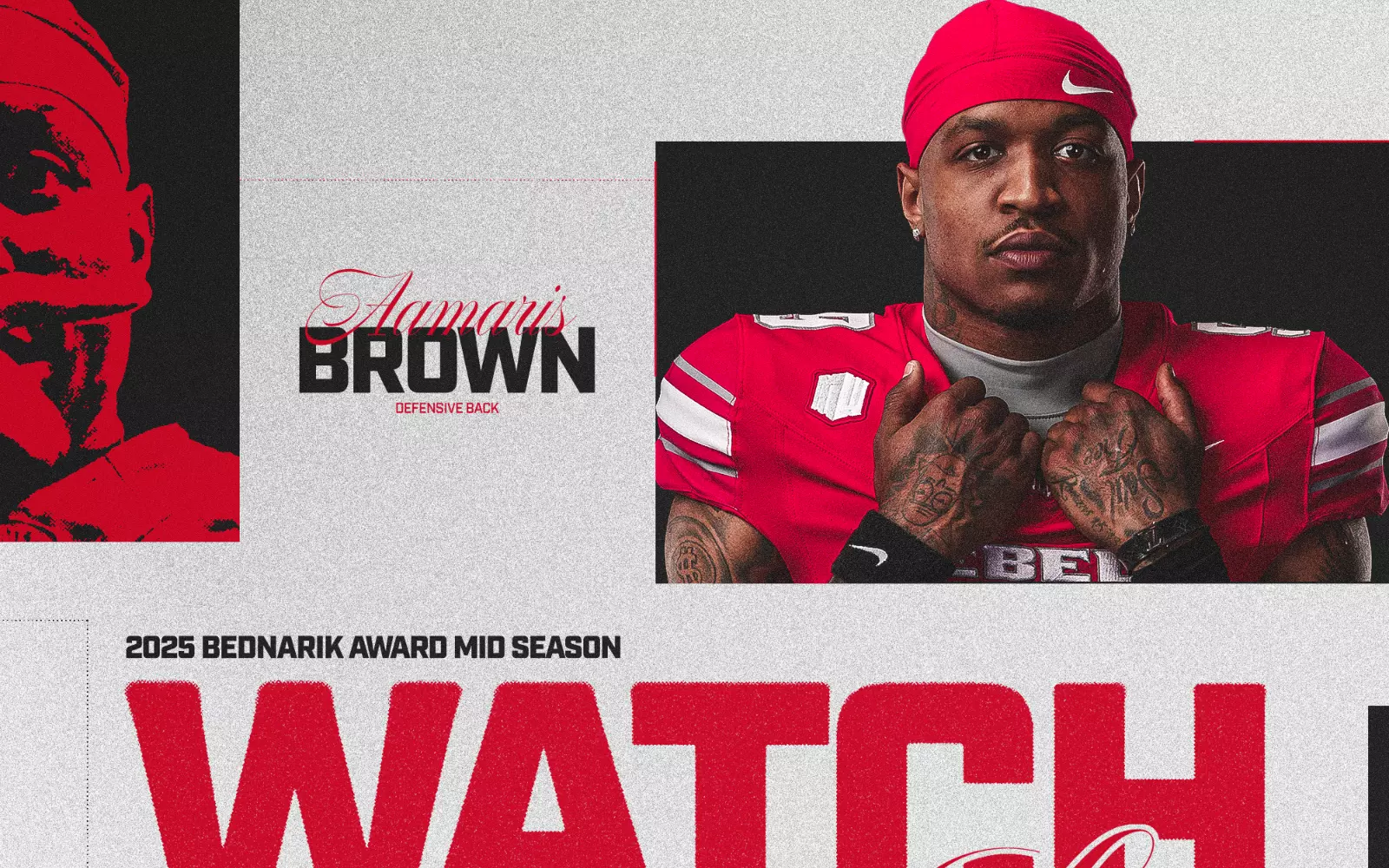 AB See! Bednarik Award Adds Brown To Official Watch List