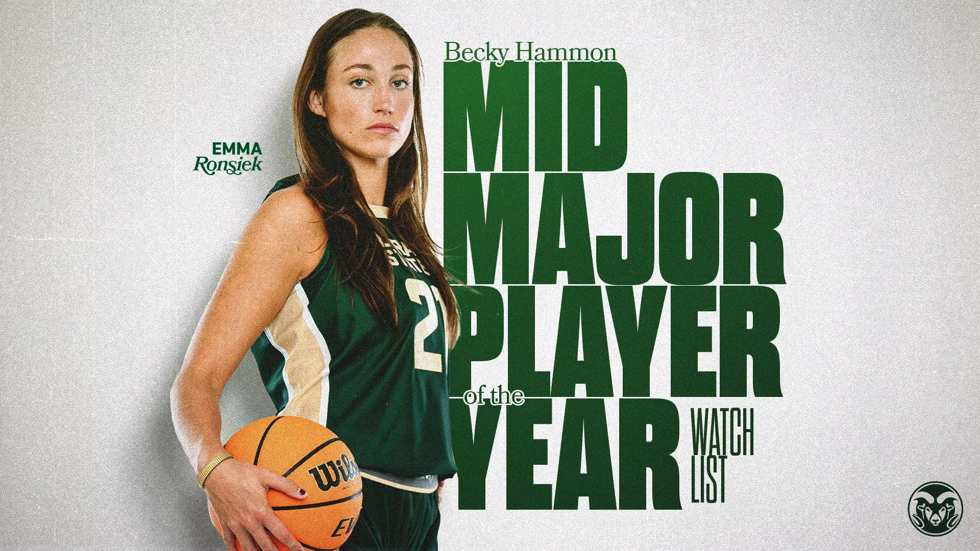 Emma Ronsiek Among Ones to Watch for Hammon Mid-Major POTY