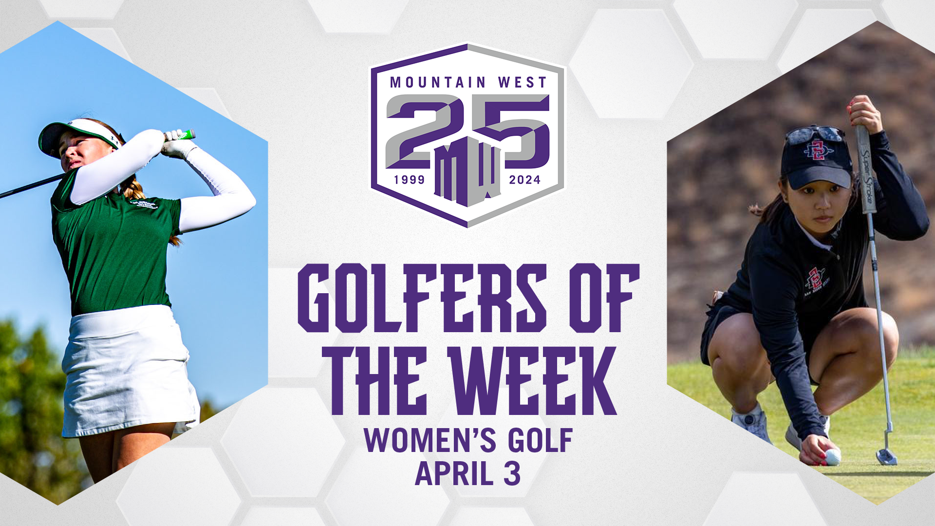 MW Women's Golfers of the Week - April 3