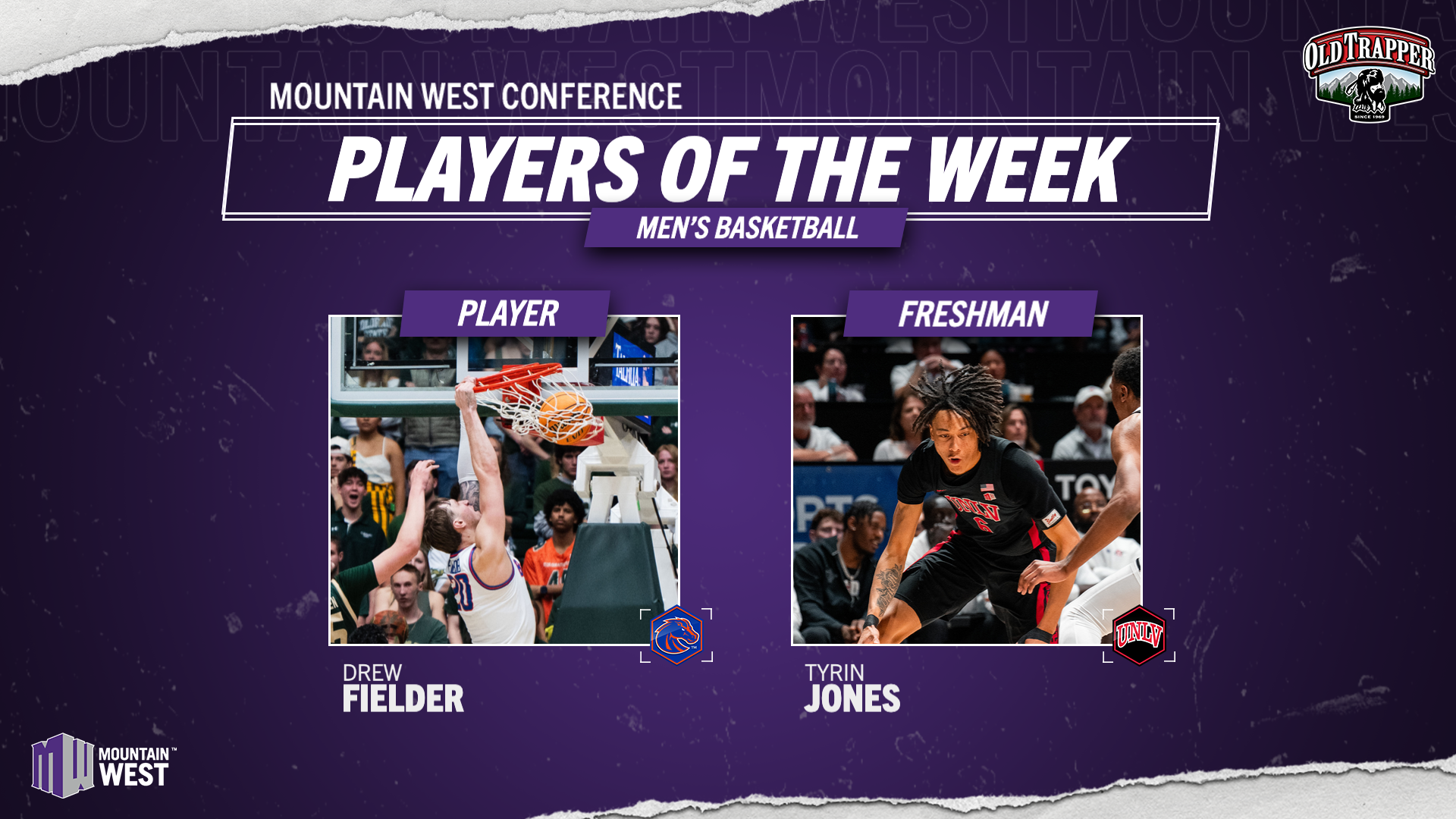 Old Trapper Mountain West Men's Basketball Player of the Week - March 9