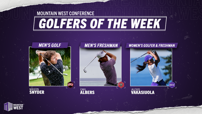 Mountain West Men's & Women's Golfers of the Week - Feb. 19
