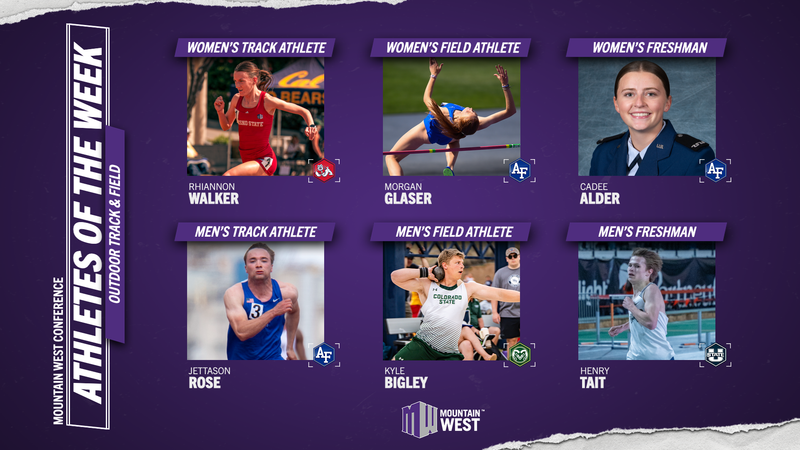 MW Outdoor Track & Field Athletes of the Week - March 24